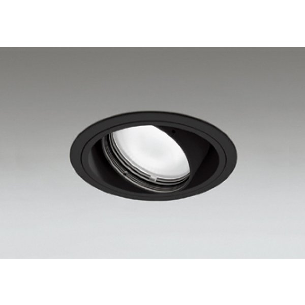 画像1: オーデリック XD402251R ダウンライト 埋込穴φ125 LED一体型 白色 M形 高演色LED 電源装置別売 マットブラック (1)
