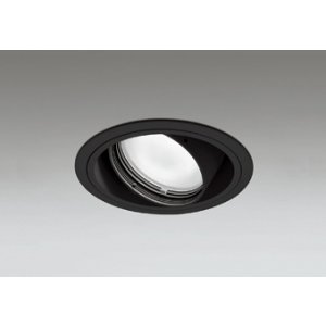 画像: オーデリック XD402252R ダウンライト 埋込穴φ125 LED一体型 温白色 M形 高演色LED 電源装置別売 マットブラック