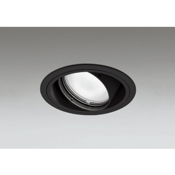画像1: オーデリック XD402252R ダウンライト 埋込穴φ125 LED一体型 温白色 M形 高演色LED 電源装置別売 マットブラック (1)