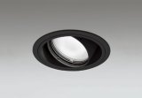 画像: オーデリック XD402254R ダウンライト 埋込穴φ125 LED一体型 白色 M形 高演色LED 電源装置別売 マットブラック