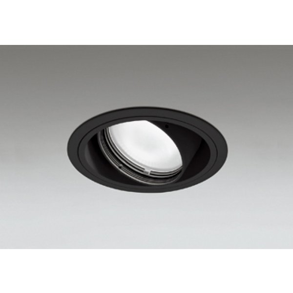 画像1: オーデリック XD402254R ダウンライト 埋込穴φ125 LED一体型 白色 M形 高演色LED 電源装置別売 マットブラック (1)