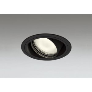 画像: オーデリック XD402259R ダウンライト 埋込穴φ125 LED一体型 電球色 M形 高演色LED 電源装置別売 マットブラック