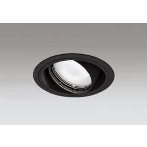 画像: オーデリック XD402272R ダウンライト 埋込穴φ125 LED一体型 白色 M形 高演色LED 電源装置別売 マットブラック