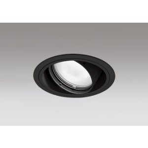 画像: オーデリック XD402280R ダウンライト 埋込穴φ125 LED一体型 白色 M形 高演色LED 電源装置別売 マットブラック