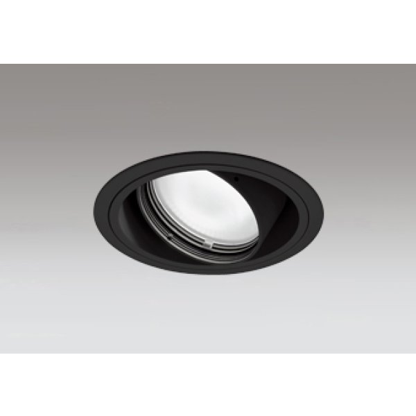 画像1: オーデリック XD402280R ダウンライト 埋込穴φ125 LED一体型 白色 M形 高演色LED 電源装置別売 マットブラック (1)