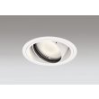 画像1: オーデリック XD402283R ダウンライト 埋込穴φ125 LED一体型 電球色 M形 高演色LED 電源装置別売 オフホワイト (1)