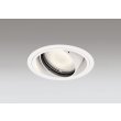 画像1: オーデリック XD402285R ダウンライト 埋込穴φ125 LED一体型 電球色 M形 高演色LED 電源装置別売 オフホワイト (1)