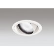画像1: オーデリック XD402289R ダウンライト 埋込穴φ125 LED一体型 温白色 M形 高演色LED 電源装置別売 オフホワイト (1)