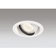 画像1: オーデリック XD402291R ダウンライト 埋込穴φ125 LED一体型 電球色 M形 高演色LED 電源装置別売 オフホワイト (1)