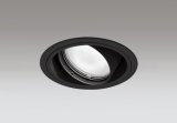 画像: オーデリック XD402296R ダウンライト 埋込穴φ125 LED一体型 白色 M形 高演色LED 電源装置別売 マットブラック