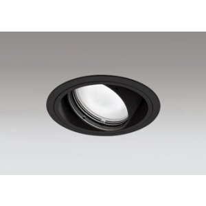 画像: オーデリック XD402304R ダウンライト 埋込穴φ125 LED一体型 白色 M形 高演色LED 電源装置別売 マットブラック