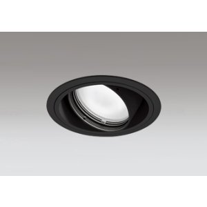 画像: オーデリック XD402306R ダウンライト 埋込穴φ125 LED一体型 温白色 M形 高演色LED 電源装置別売 マットブラック