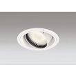 画像1: オーデリック XD402315R ダウンライト 埋込穴φ125 LED一体型 電球色 M形 高演色LED 電源装置別売 オフホワイト (1)