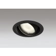 画像1: オーデリック XD402318R ダウンライト 埋込穴φ125 LED一体型 電球色 M形 高演色LED 電源装置別売 マットブラック (1)