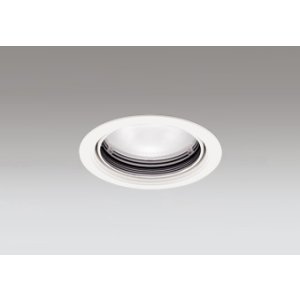 画像: オーデリック XD402322R ダウンライト 埋込穴φ100 LED一体型 温白色 M形 高演色LED 電源装置別売 オフホワイト