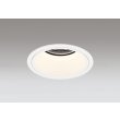 画像1: オーデリック XD402386R ダウンライト 埋込穴φ125 LED一体型 電球色 M形 高演色LED 電源装置別売 オフホワイト (1)