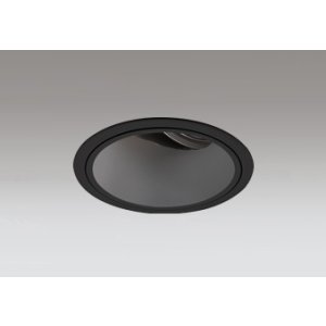 画像: オーデリック XD402455R ダウンライト 埋込穴φ125 LED一体型 白色 M形 高演色LED 電源装置別売 マットブラック