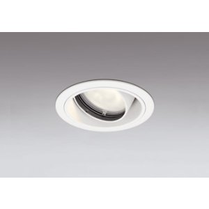 画像: オーデリック XD403227R ダウンライト 埋込穴φ100 LED一体型 電球色 M形 高演色LED 電源装置別売 オフホワイト