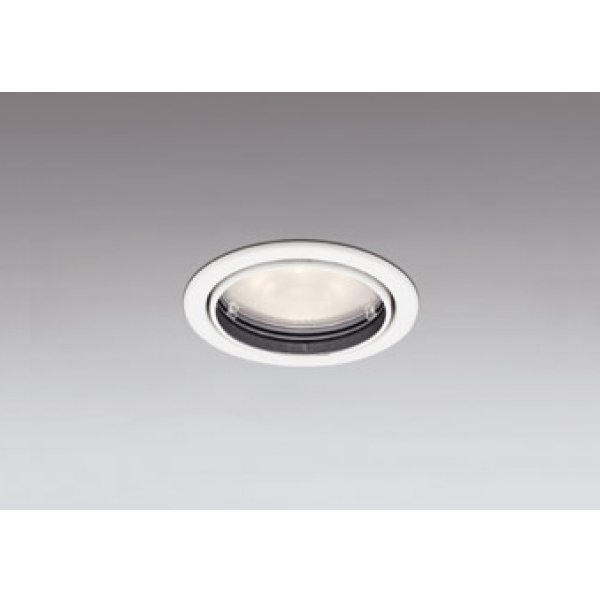画像1: オーデリック XD403353R ダウンライト 埋込穴φ75 LED一体型 電球色 M形 高演色LED 電源装置別売 オフホワイト (1)