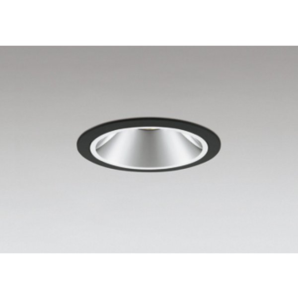 画像1: オーデリック XD403378R ダウンライト 埋込穴φ100 LED一体型 電球色 M形 高演色LED 電源装置別売 マットブラック (1)