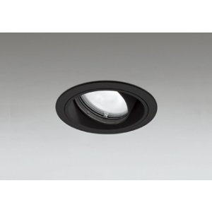 画像: オーデリック XD403406R ダウンライト 埋込穴φ100 LED一体型 白色 M形 高演色LED 電源装置別売 マットブラック