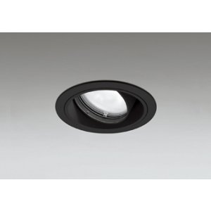 画像: オーデリック XD403407R ダウンライト 埋込穴φ100 LED一体型 温白色 M形 高演色LED 電源装置別売 マットブラック