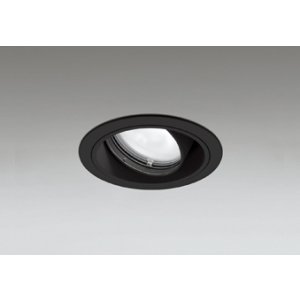 画像: オーデリック XD403409R ダウンライト 埋込穴φ100 LED一体型 白色 M形 高演色LED 電源装置別売 マットブラック