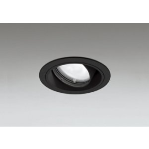 画像: オーデリック XD403415R ダウンライト 埋込穴φ100 LED一体型 白色 M形 高演色LED 電源装置別売 マットブラック