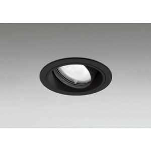 画像: オーデリック XD403416R ダウンライト 埋込穴φ100 LED一体型 温白色 M形 高演色LED 電源装置別売 マットブラック