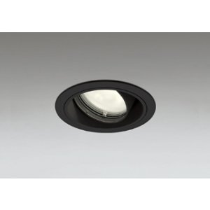 画像: オーデリック XD403419R ダウンライト 埋込穴φ100 LED一体型 電球色 M形 高演色LED 電源装置別売 マットブラック