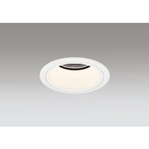 画像1: オーデリック XD403437R ダウンライト 埋込穴φ100 LED一体型 電球色 M形 高演色LED 電源装置別売 オフホワイト (1)