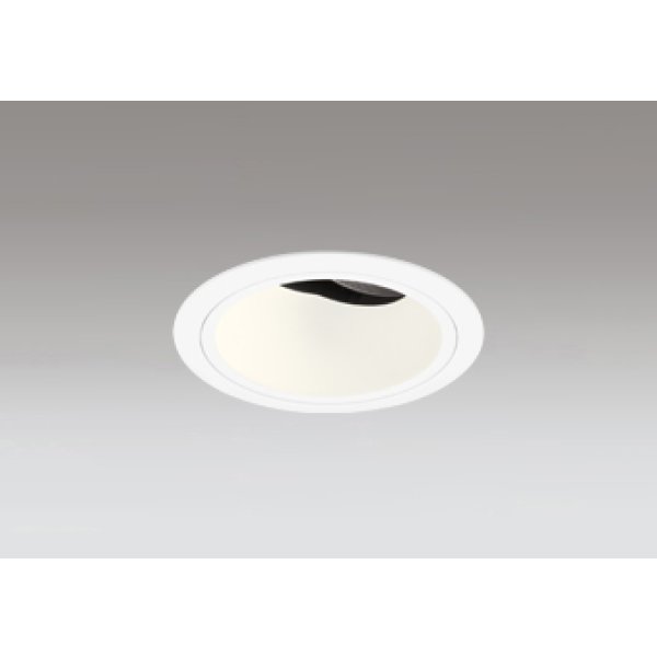 画像1: オーデリック XD403493R ダウンライト 埋込穴φ100 LED一体型 電球色 M形 高演色LED 電源装置別売 オフホワイト (1)