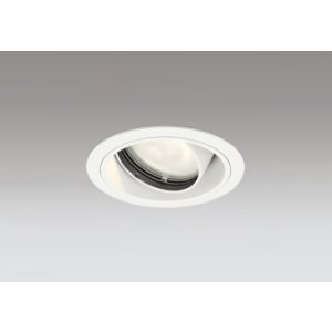画像: オーデリック XD403509R ダウンライト 埋込穴φ100 LED一体型 電球色 M形 高演色LED 電源装置別売 オフホワイト