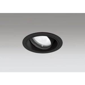 画像: オーデリック XD403530R ダウンライト 埋込穴φ100 LED一体型 温白色 M形 高演色LED 電源装置別売 マットブラック