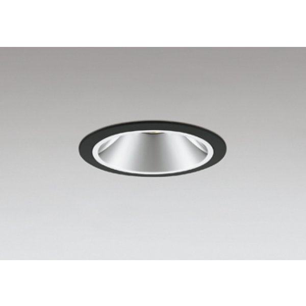 画像1: オーデリック XD403676R ダウンライト 埋込穴φ100 LED一体型 電球色 M形 高演色LED 電源装置別売 マットブラック (1)