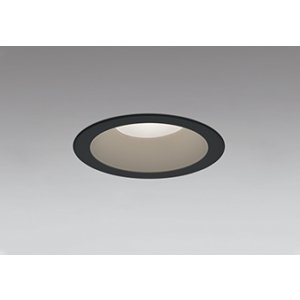 画像: オーデリック XD457144R ダウンライト 埋込穴φ100 LED一体型 非調光 電球色 M形 高演色LED ブラック