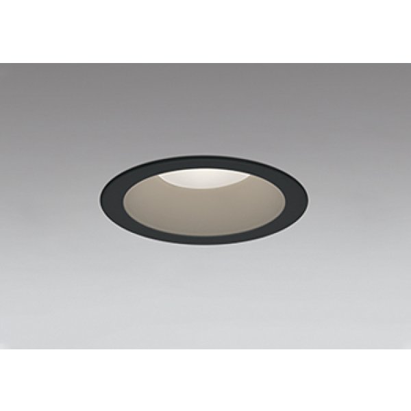 画像1: オーデリック XD457144R ダウンライト 埋込穴φ100 LED一体型 非調光 電球色 M形 高演色LED ブラック (1)