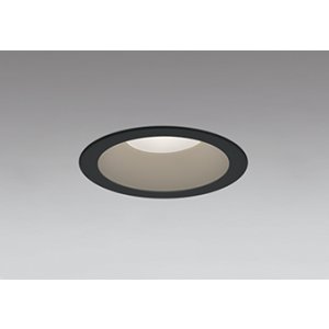 画像: オーデリック XD457160R ダウンライト 埋込穴φ100 LED一体型 非調光 電球色 M形 高演色LED ブラック