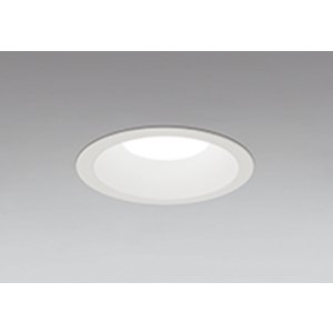 画像: オーデリック XD457166R ダウンライト 埋込穴φ125 LED一体型 非調光 白色 M形 高演色LED オフホワイト