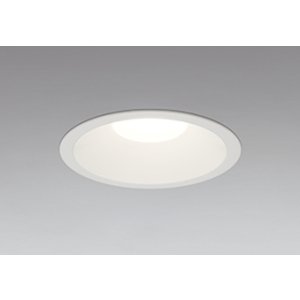 画像: オーデリック XD457177R ダウンライト 埋込穴φ150 LED一体型 非調光 温白色 M形 高演色LED オフホワイト