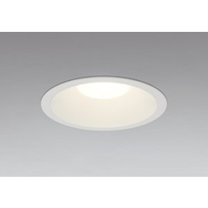 画像: オーデリック XD457180R ダウンライト 埋込穴φ150 LED一体型 非調光 電球色 M形 高演色LED オフホワイト