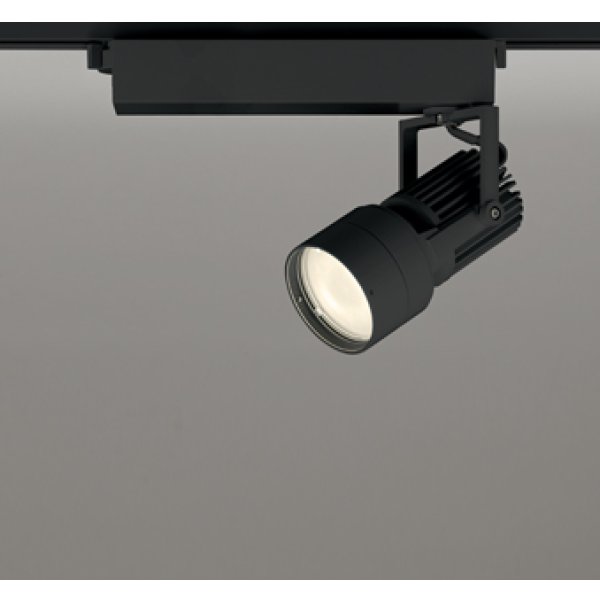 画像1: オーデリック XS412514R スポットライト LED一体型 非調光 電球色 高演色LED レール取付専用 マットブラック (1)