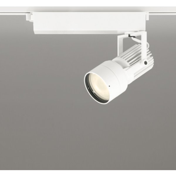 画像1: オーデリック XS412521R スポットライト LED一体型 非調光 電球色 高演色LED レール取付専用 オフホワイト (1)
