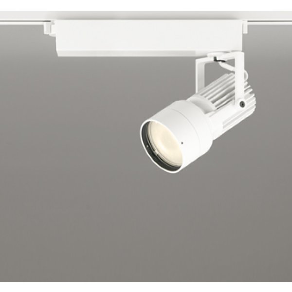 画像1: オーデリック XS412523R スポットライト LED一体型 非調光 電球色 高演色LED レール取付専用 オフホワイト (1)