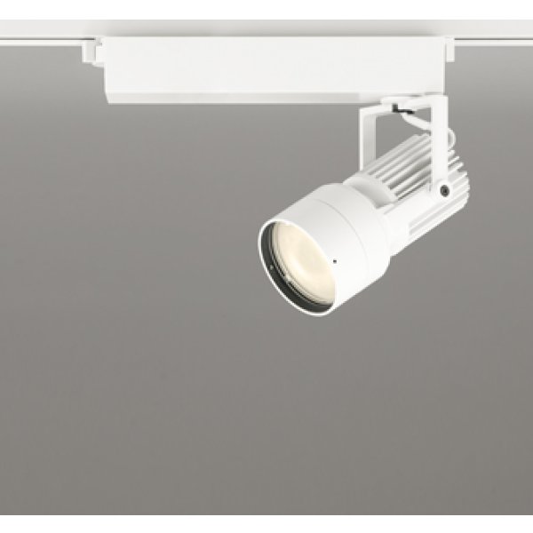 画像1: オーデリック XS412529R スポットライト LED一体型 非調光 電球色 高演色LED レール取付専用 オフホワイト (1)