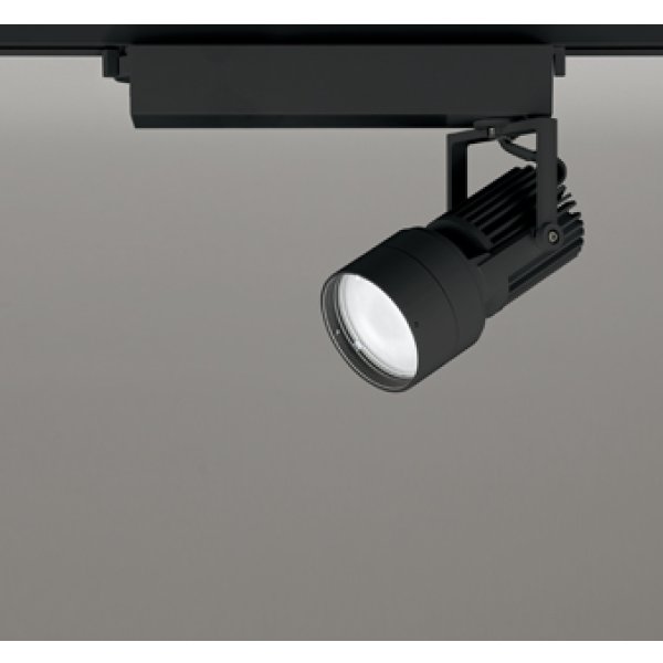画像1: オーデリック XS412536R スポットライト LED一体型 非調光 温白色 高演色LED レール取付専用 マットブラック (1)
