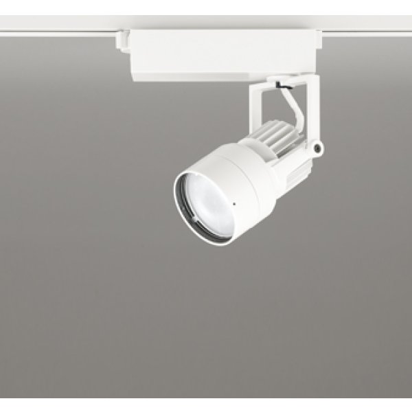 画像1: オーデリック XS412621R スポットライト LED一体型 非調光 温白色 高演色LED レール取付専用 オフホワイト (1)