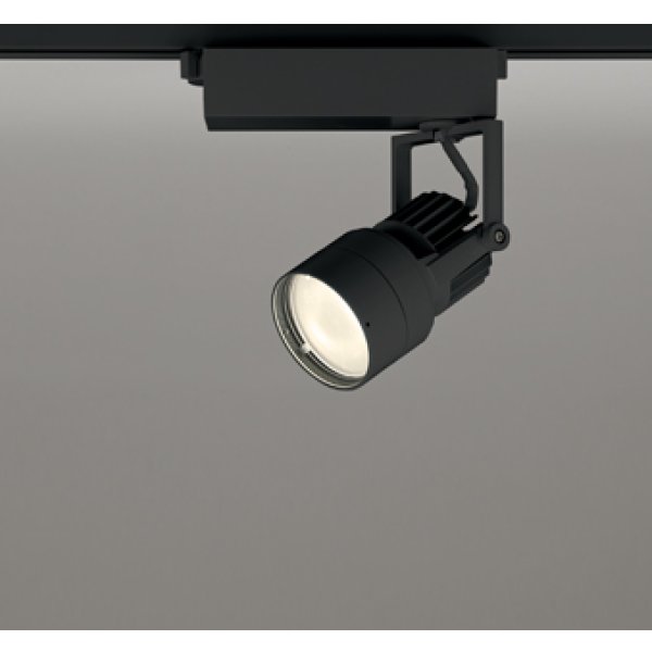 画像1: オーデリック XS412632R スポットライト LED一体型 非調光 電球色 高演色LED レール取付専用 マットブラック (1)