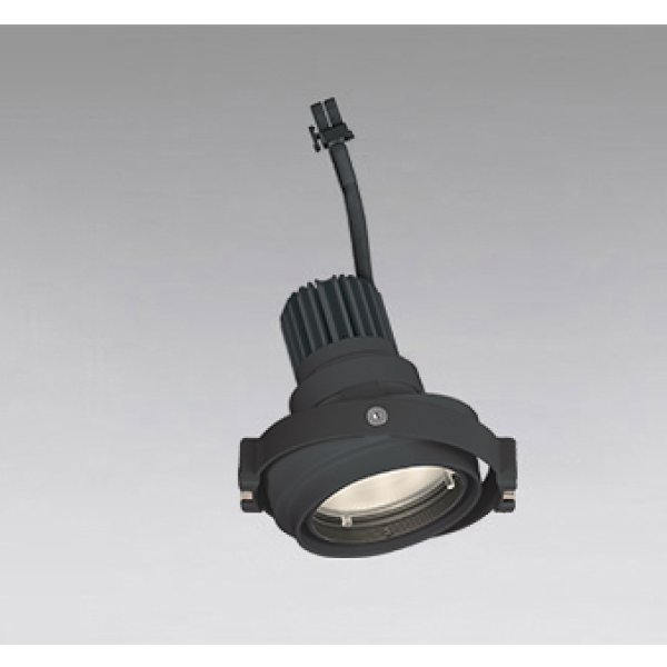画像1: オーデリック XS413338R ダウンライト LED一体型 電球色 M形 高演色LED 灯体のみ ハウジング別売 電源装置別売 マットブラック (1)