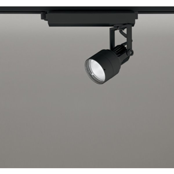 画像1: オーデリック XS413604R スポットライト LED一体型 非調光 温白色 高演色LED レール取付専用 マットブラック (1)